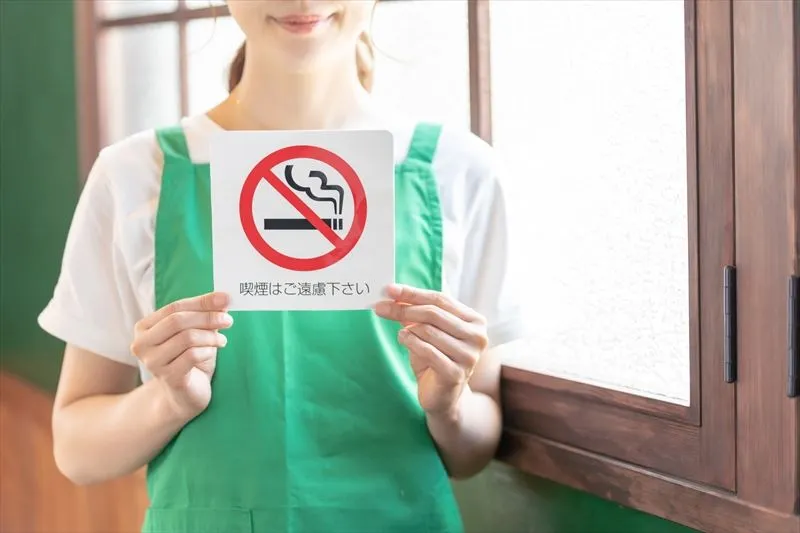 完全禁煙の飲食店を選ぶメリット
